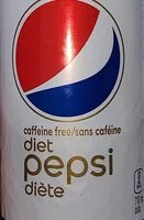 Mängden socker i Pepsi diète sans caféine