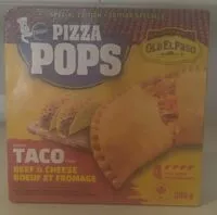 Mängden socker i Beef & Cheese Taco Flavour Pizza Snacks