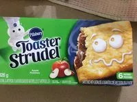 Mängden socker i Toaster strudel