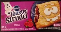 Mängden socker i Toaster Strudel framboises