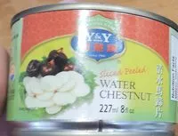 Mängden socker i Water chestnut