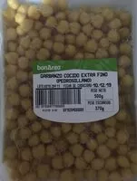 Mängden socker i Garbanzo cocido