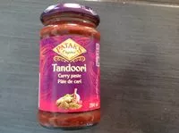 Mängden socker i Tandoori Pâte de cari
