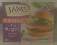 Mängden socker i Pub Style Turkey Burgers