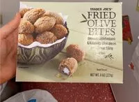 Mängden socker i Fried olive bites