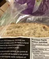 Mängden socker i Multigrain cranberry