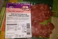 Mängden socker i Fuet extra con pavo