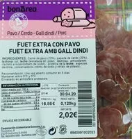 Mängden socker i Fuet extra con pavo