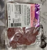 Mängden socker i Fuet extra con pavo