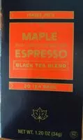 Mängden socker i Maple Espresso Black Tea Blend
