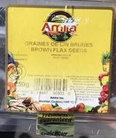 Mängden socker i Graines de lin brunes