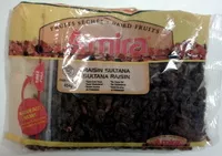 Mängden socker i Raisin sultana