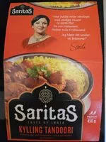 Mängden socker i Kylling tandoori