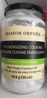 Mängden socker i Maison Orphée Virgin Coconut Oil