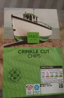 Mängden socker i Crinkle cut chips