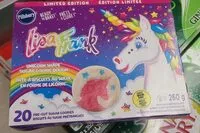 Mängden socker i pâte à biscuits au sucre en forme de licorne