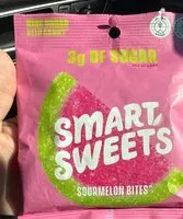 Mängden socker i Sour melon bites