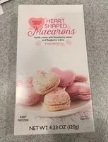 Mängden socker i Heart shaped macarons