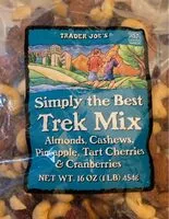 Mängden socker i Simply the Best Trek Mix