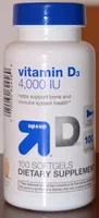 Mängden socker i Vitamin D3 4,000 IU