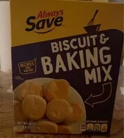 Mängden socker i Biscuit & Baking mix