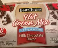 Mängden socker i Hot cocoa mix no sugar added