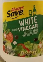 Mängden socker i White distilled vinegar