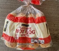 Mängden socker i Sliced white hotdog buns