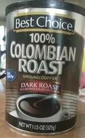 Mängden socker i Colombian Roast 100 por ciento