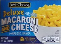 Mängden socker i Deluxe Enriched Macaroni and Cheese
