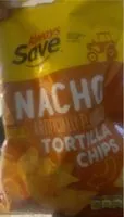 Mängden socker i Nacho flavored tortilla chips