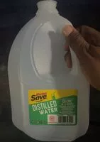 Mängden socker i Distilled Water