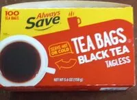 Mängden socker i Black tea