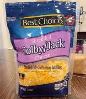 Mängden socker i Shredded Colby/Jack Cheese