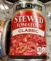 Mängden socker i Stewed tomatoes