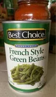 Mängden socker i French style green beans