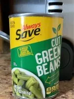 Mängden socker i Cut Green Beans