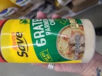 Mängden socker i Grated parmesan cheese