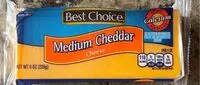 Mängden socker i Medium cheddar