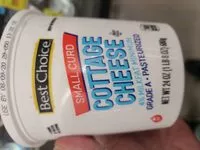 Mängden socker i Small Curd Cottage Cheese