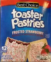 Mängden socker i Toaster pasteries