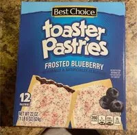 Mängden socker i toaster pastries