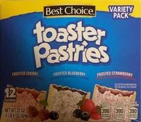 Mängden socker i Toaster pastries