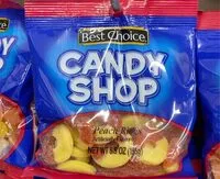 Mängden socker i candy shop peach rings