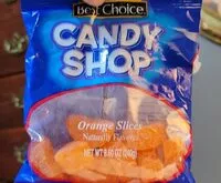 Mängden socker i Orange Slices candy