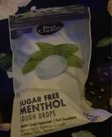 Mängden socker i Sugar free menthol cough drops