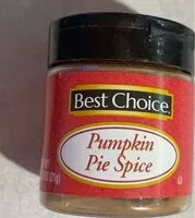 Mängden socker i Pumpkin pie spice