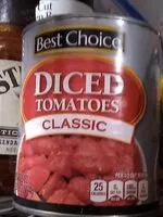 Mängden socker i Diced Tomatoes