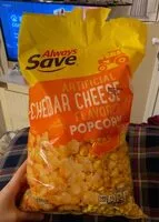 Mängden socker i Cheddar flavored popcorn