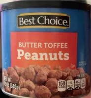 Mängden socker i Peanuts